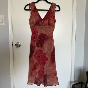 Vintage Breaking Loose Midi Dress